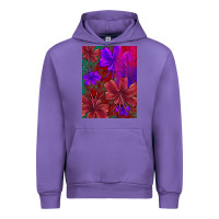 Tulip floral pattern Urban Hoodie - JahusDesignShop