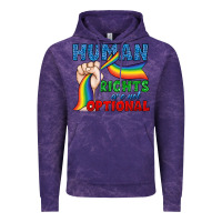 Cloud Purple Human Rights Are Not Optional Vintage Hoodie - BundleAndBundleShop