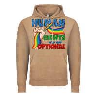 Vintage Coffee Human Rights Are Not Optional Vintage Hoodie - BundleAndBundleShop
