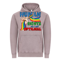 Human Rights Are Not Optional Vintage Hoodie | Teevron