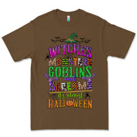 Cacao witches monsters goblins and screams its almost halloween Premium Tee - CowGirlArtShop
