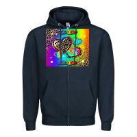 Navy lgbtq pride Zipper Hoodie - AdoDesignShop