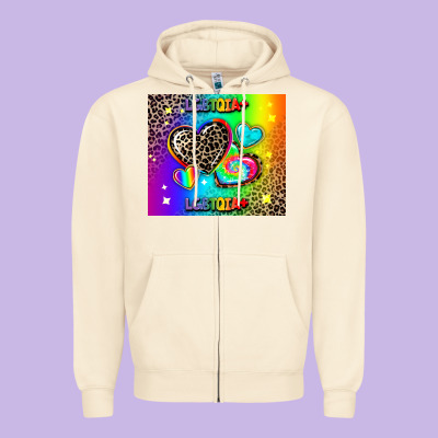 Lgbtq Pride Zipper Hoodie Designed By Adodesignshop