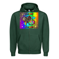 Sports Green lgbtq pride Zipper Hoodie - AdoDesignShop