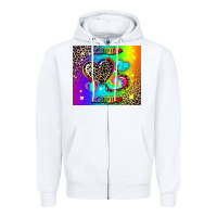 White lgbtq pride Zipper Hoodie - AdoDesignShop