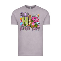 Vintage Zinc Easter Day One hip Lunch Lady Vintage Tee - OliviaCreatesArt