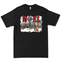 Black noel with windmill and farm Premium Tee - RanaPortraitStore
