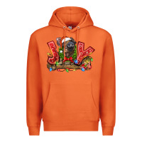 Carrot joy pig Premium Hoodie - LillyAllenDesigns