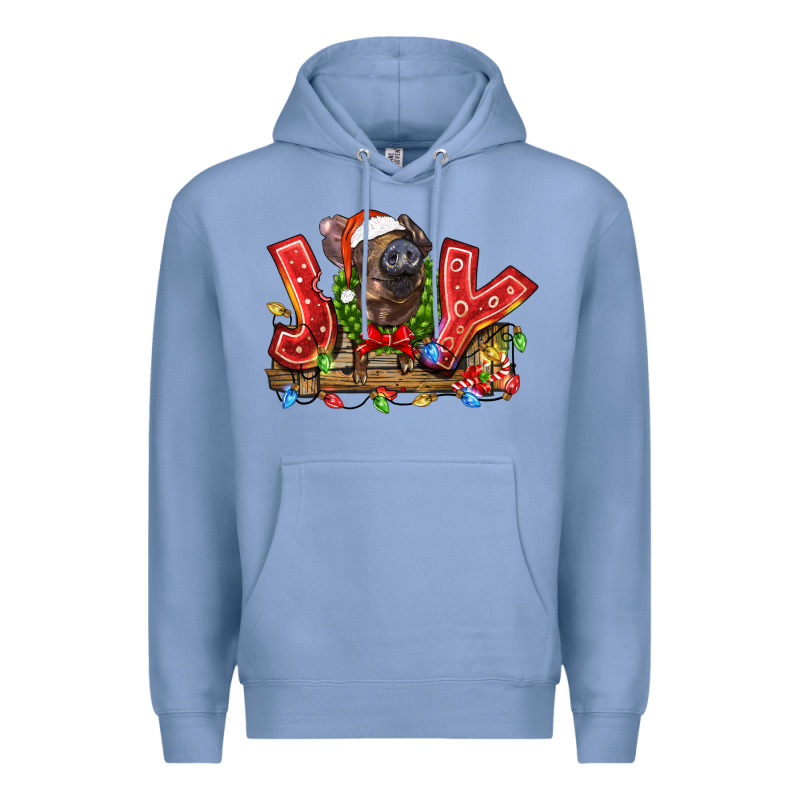 Joy Pig Premium Hoodie by LillyAllenDesigns | Teevron