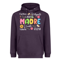 Plum madre spanish mothers day Heavyweight Hoodie - JahusDesignShop