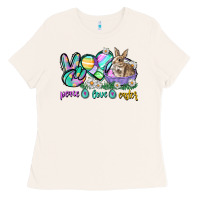 Bone Peace love Easter Day Ladies Tee - CowGirlArtShop