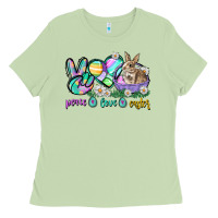 Peace Love Easter Day Ladies Tee | Teevron