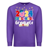 Purple 2024 preschool graduate Premium Sweatshirt - JahusDesignShop