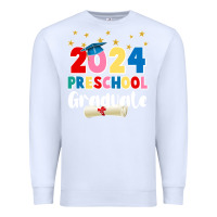 White 2024 preschool graduate Premium Sweatshirt - JahusDesignShop