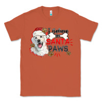 Copper i believe in santa paws Classic Tee - CowGirlArtShop