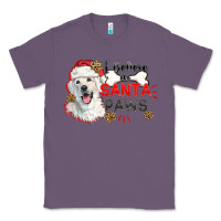 Lavender i believe in santa paws Classic Tee - CowGirlArtShop