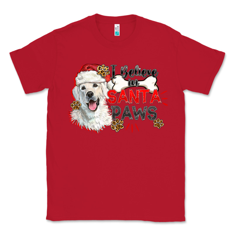 I Believe In Santa Paws Classic Tee by CowGirlArtShop | Teevron