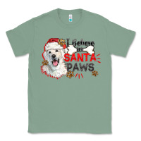 Sage i believe in santa paws Classic Tee - CowGirlArtShop