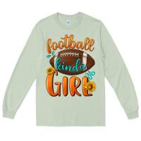 Matcha football kinda girl Long Sleeve Tee - BundleAndBundleShop