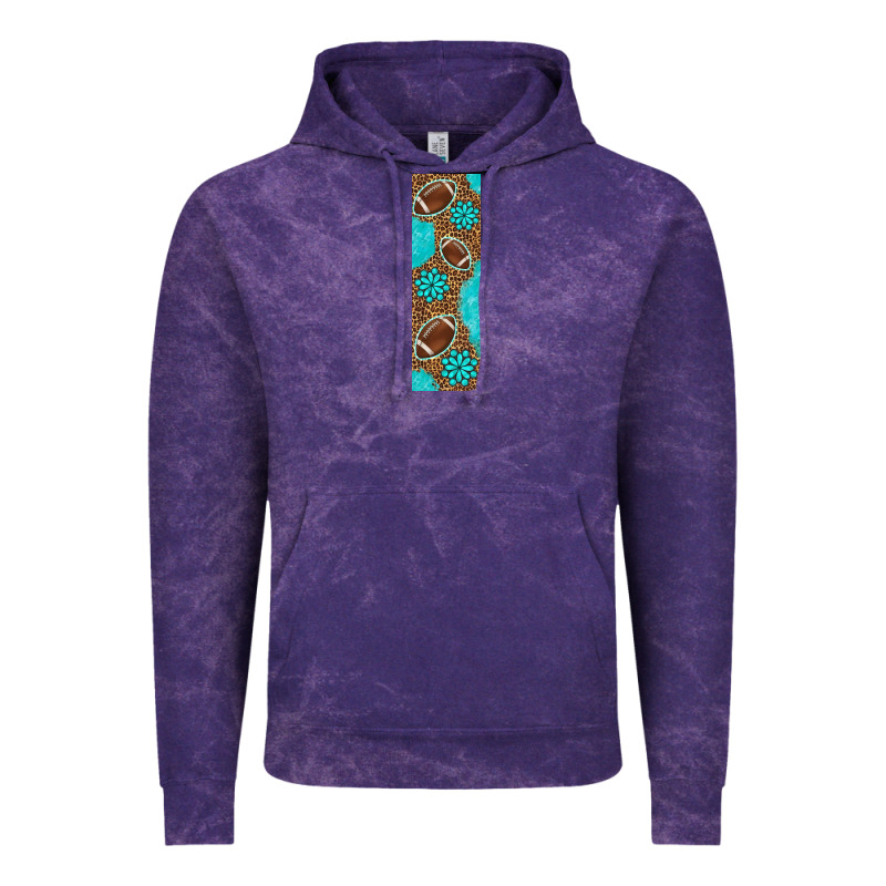 American Football With Leopard Pen Wraps Vintage Hoodie by BundleAndBundleShop | Teevron