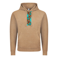 Vintage Coffee american football with leopard pen wraps Vintage Hoodie - BundleAndBundleShop