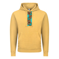 Vintage Mustard american football with leopard pen wraps Vintage Hoodie - BundleAndBundleShop