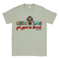 Matcha christmas for god so loved john 3 16 Classic Tee - Jasminsmagicworld