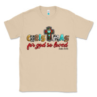 Mushroom christmas for god so loved john 3 16 Classic Tee - Jasminsmagicworld
