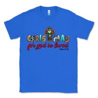 True Royal christmas for god so loved john 3 16 Classic Tee - Jasminsmagicworld