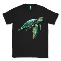Black sea turtle Classic Tee - Artiststas