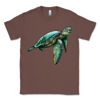 Chestnut sea turtle Classic Tee - Artiststas