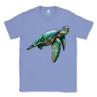 Colony Blue sea turtle Classic Tee - Artiststas