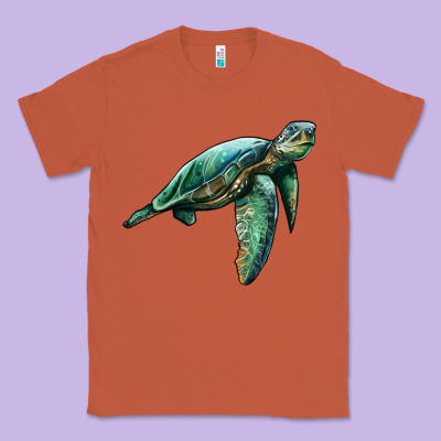 Sea Turtle Classic Tee Designed By Artiststas