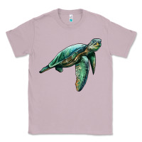 Lilac sea turtle Classic Tee - Artiststas