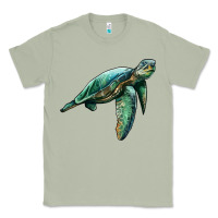 Matcha sea turtle Classic Tee - Artiststas