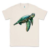 Natural sea turtle Classic Tee - Artiststas