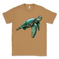 Toasted Coconut sea turtle Classic Tee - Artiststas