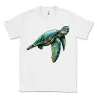 White sea turtle Classic Tee - Artiststas