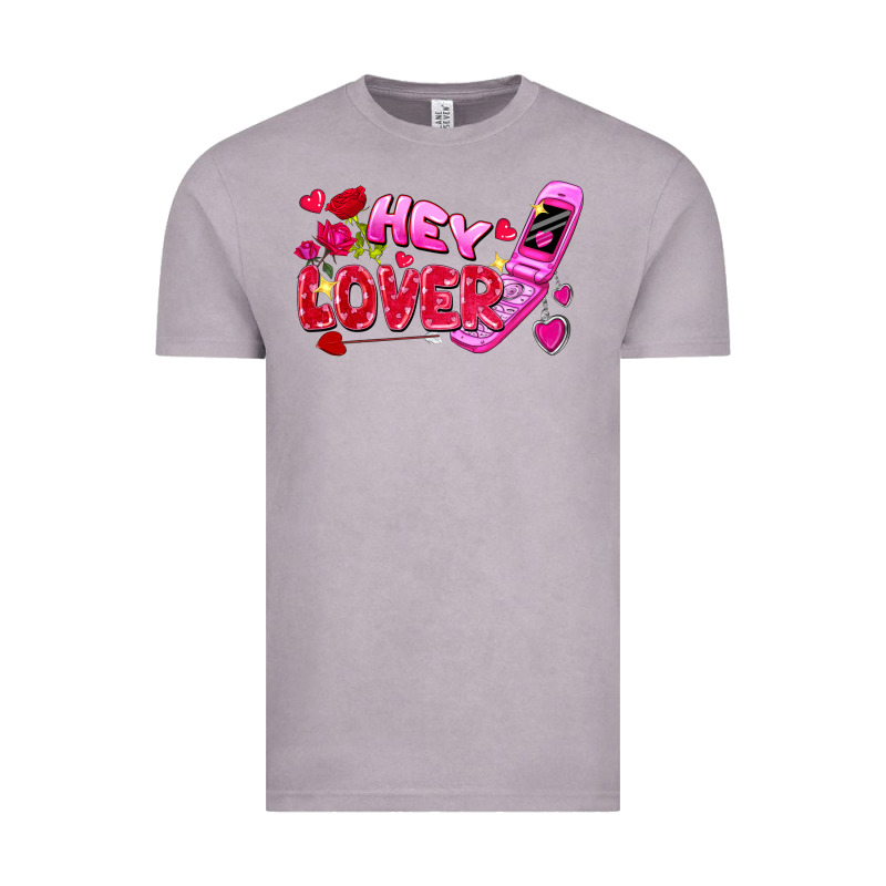 Hey Lover Flip Phone Valentine's Day Vintage Tee by FaDigitalArtStudio | Teevron
