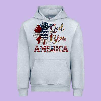 God Bless America Urban Hoodie Designed By Jahusdesignshop