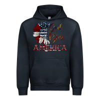 Navy god bless america Urban Hoodie - JahusDesignShop