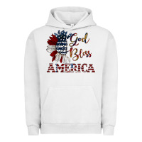 Pigment Lunar Rock god bless america Urban Hoodie - JahusDesignShop