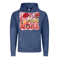 Vintage Denim love you more Vintage Hoodie - FaDigitalArtStudio