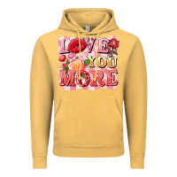 Vintage Mustard love you more Vintage Hoodie - FaDigitalArtStudio