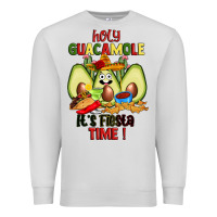 Dove Grey holy guacamole its fiesta time Premium Sweatshirt - JahusDesignShop