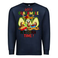 Navy holy guacamole its fiesta time Premium Sweatshirt - JahusDesignShop
