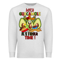 Oatmeal Heather holy guacamole its fiesta time Premium Sweatshirt - JahusDesignShop