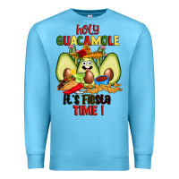 Ocean Blue holy guacamole its fiesta time Premium Sweatshirt - JahusDesignShop