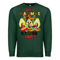 Sports Green holy guacamole its fiesta time Premium Sweatshirt - JahusDesignShop
