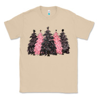 Mushroom pink christmas trees Classic Tee - CowGirlArtShop